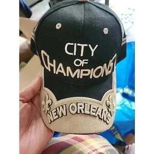 Rare New Orleans City of Champions Trucker Hat Nice Embroidered